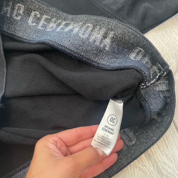 Opening Ceremony Logo Cropped Sweatshirt - Picture 11 of 11